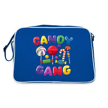 Candy Gang Candy Candies - Retro Bag - blue/white - Back