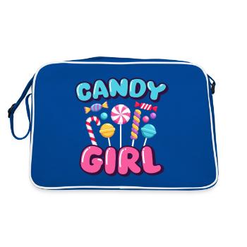 Candy Girl Candy Candies - Retro Bag - blue/white - Back