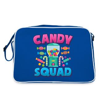 Candy Squad Candy Candies - Retro Bag - blue/white - Back