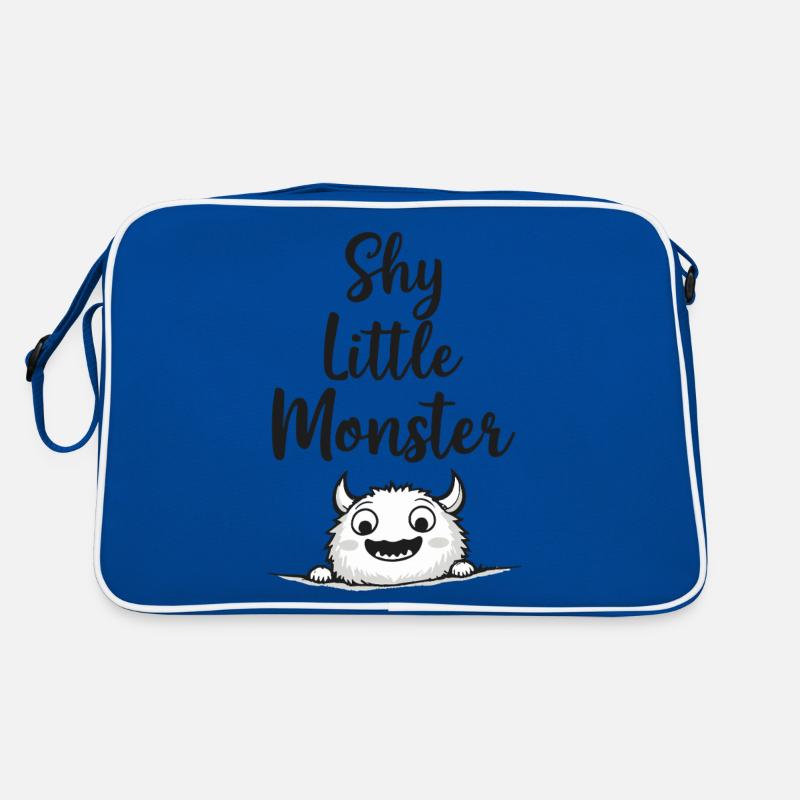 Petit monstre timide Süßes Monster Sac Retro