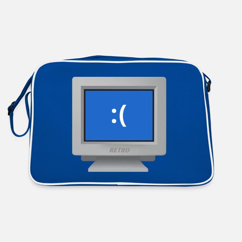 CRT-Design - Ihr PC hat ein Problem... Retro Tasche