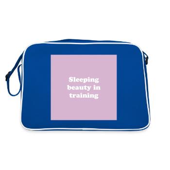 Sleeping beauty in training - Sac Retro - bleu/blanc - Dos