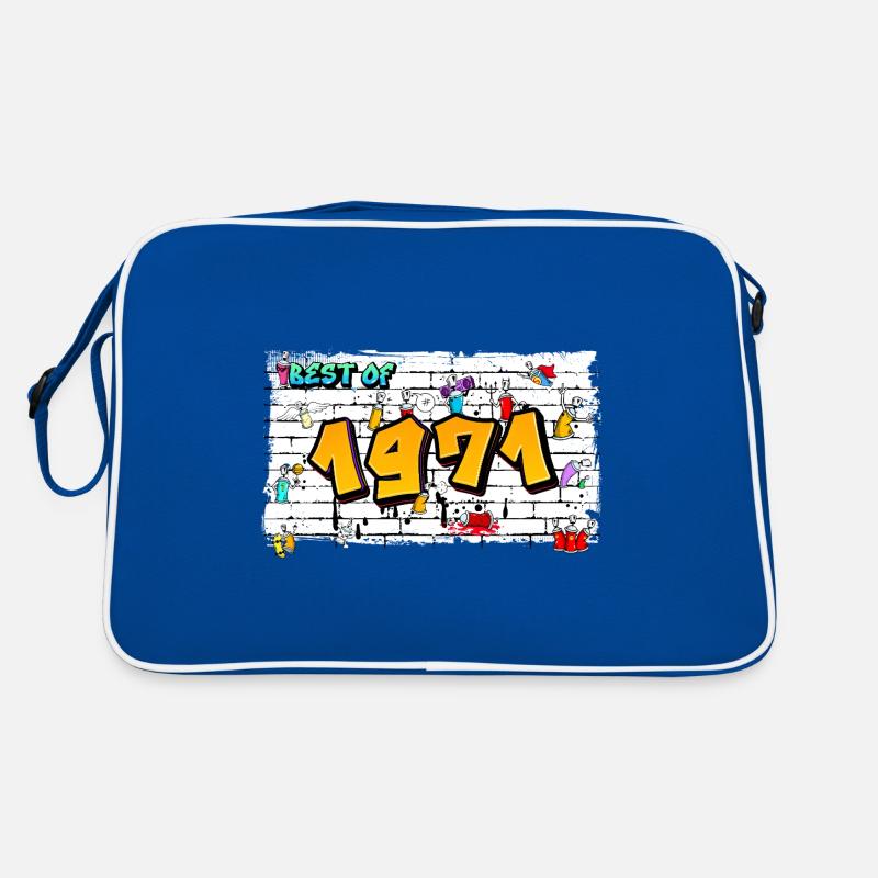 Icône urbaine 1971 Graffiti – 54 ans d’indémodabilité Sac Retro