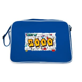 Millennium 2000 Graffiti – 25 ans d’ambiance urbaine - Sac Retro - bleu/blanc - Dos