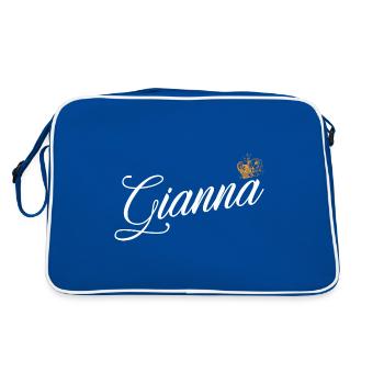 Gianna Nom pour les femmes Enfants Bambins - Gianna - Sac Retro - bleu/blanc - Dos