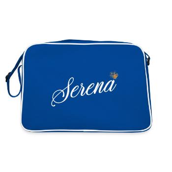 Serena Nom pour les femmes Enfants Bambins - Serena - Sac Retro - bleu/blanc - Dos