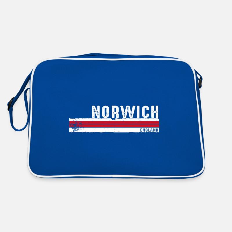 Norwich Angleterre Design rétro vintage Sac Retro