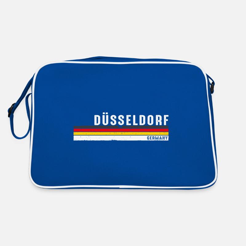 Rétro classique Düsseldorf - Allemagne Pride Sac Retro