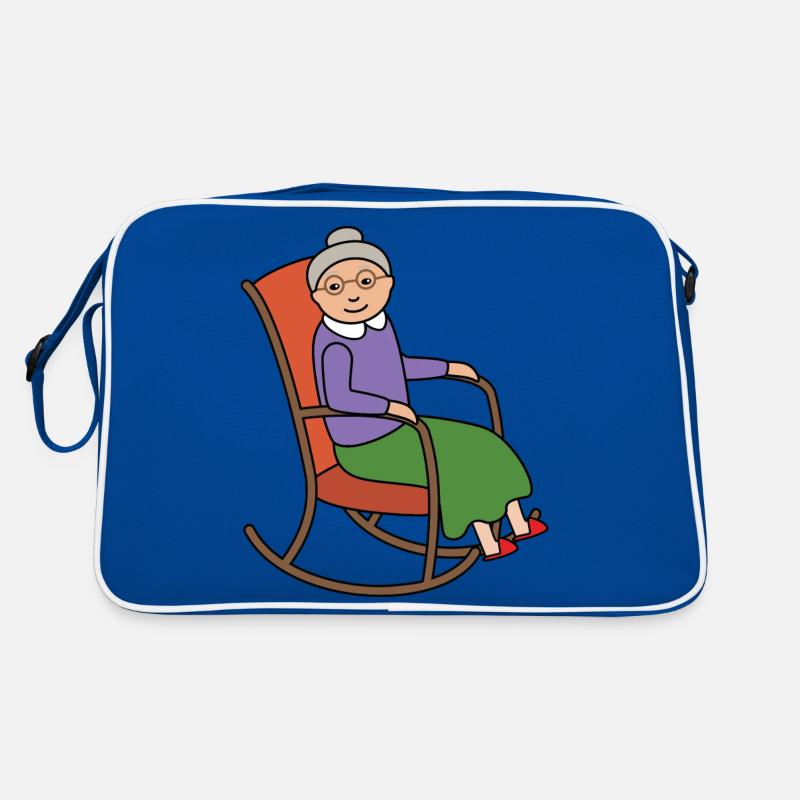 Oma Großmutter Retro Tasche