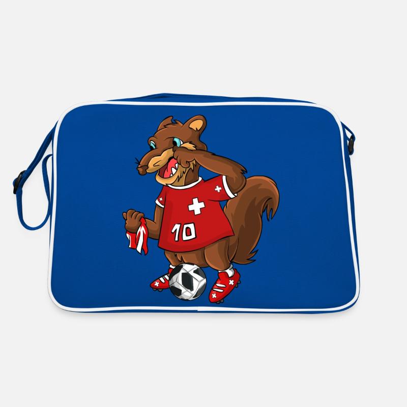 Schweizer Wolf Retro Tasche