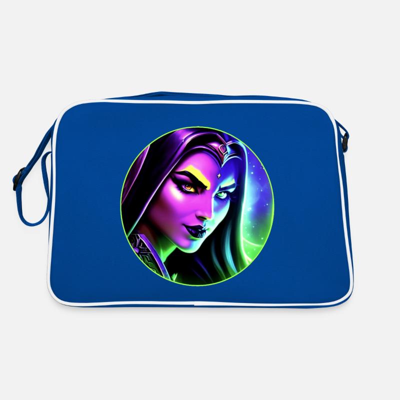Wow Night Elf Mage Retro Bag