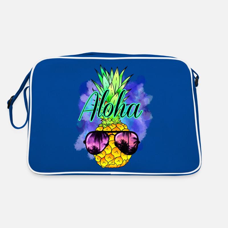 Aloha Pineapple Retro Bag