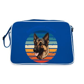 Personal stalker - Retro Bag - blue/white - Back