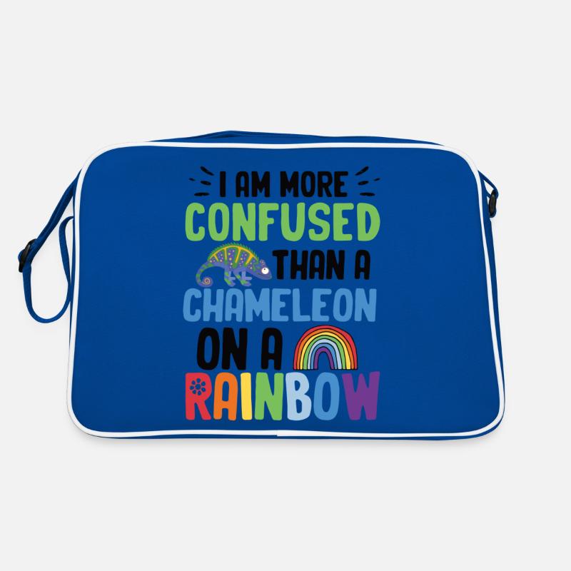 Je suis plus confus qu’un caméléon Sac Retro