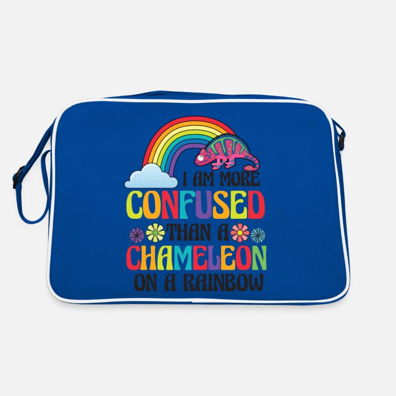 Je suis plus confus qu’un caméléon Sac Retro