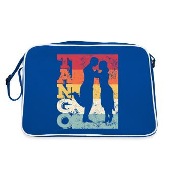 Tango argentin Danse Milonga Vals - Sac Retro - bleu/blanc - Dos