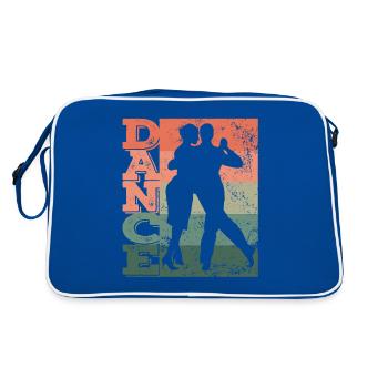 Tango Argentin Danse Milonga Vals - Sac Retro - bleu/blanc - Dos