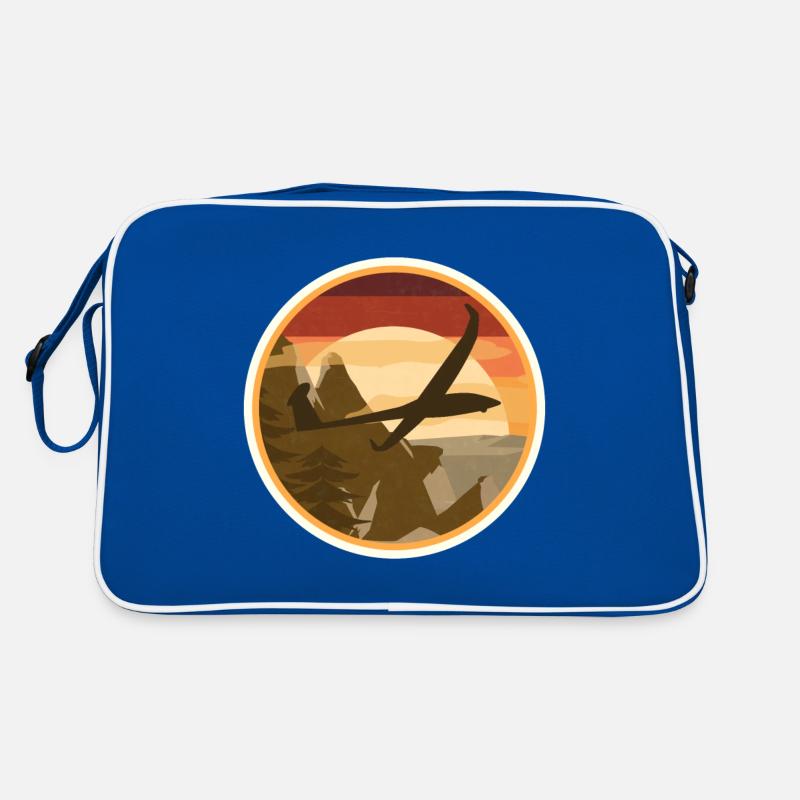 Rc Airplane Glider Model Airplane Pilot Retro Bag