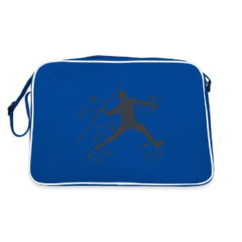 Lancer de javelot Colorsplash Lancer de javelot - Sac Retro - bleu/blanc - Dos