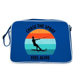 Ski nautique, ski nautique, skieurs nautiques - Sac Retro - bleu/blanc - Dos