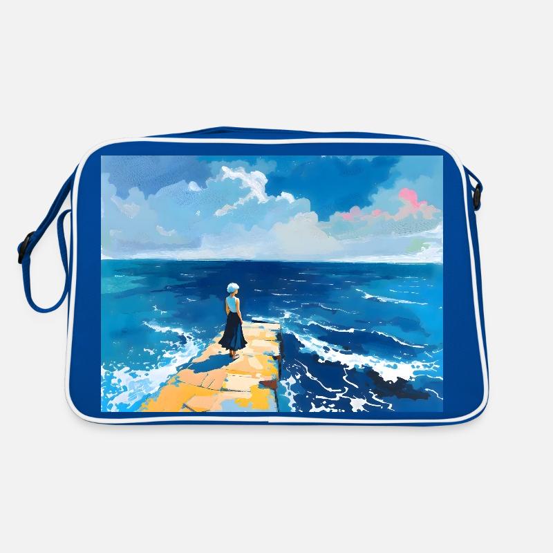 Mama am Strans 10 Sac Retro