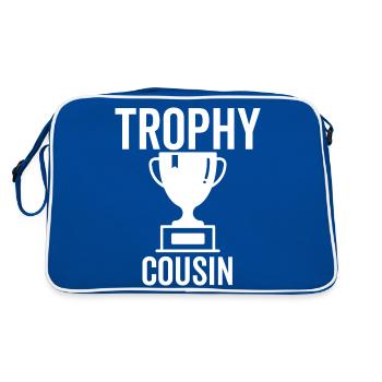 Trophée Cousin - Sac Retro - bleu/blanc - Dos
