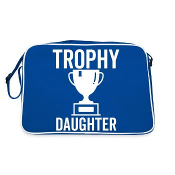 Trophée Fille - Sac Retro - bleu/blanc - Dos
