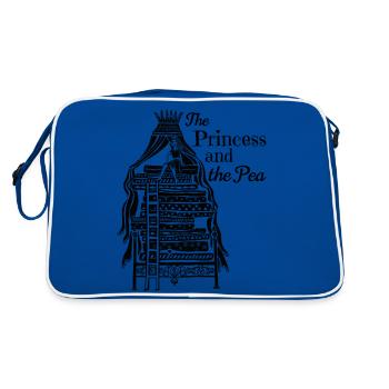 Conte de fées Princesse sur le petit pois - Sac Retro - bleu/blanc - Dos