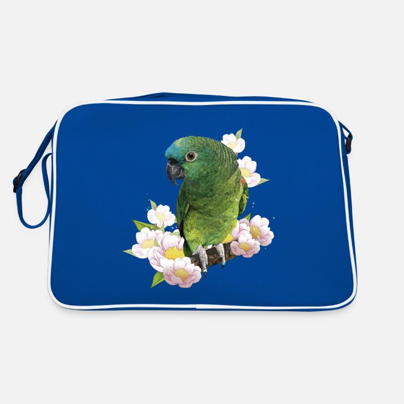 The blue-fronted amazon Retro Bag