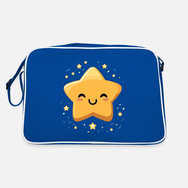 Laughing Star Night Sky Fun cadeau Sac Retro