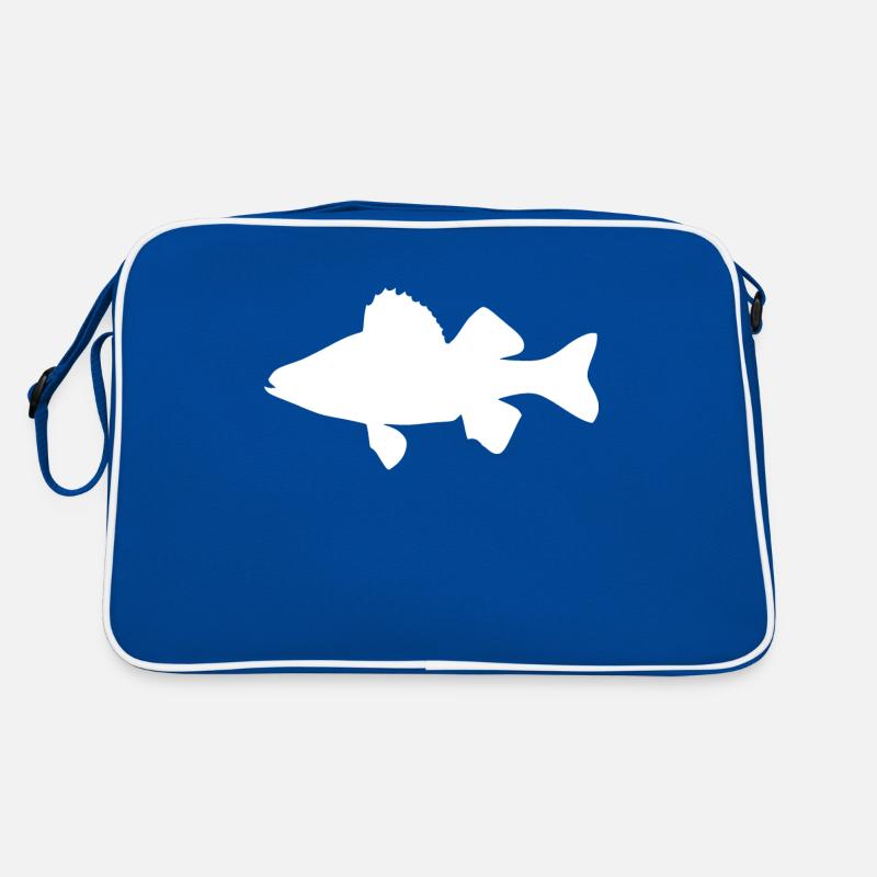 Barsch weiß Retro Tasche