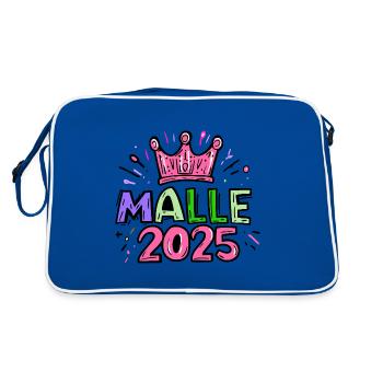 Malle 2025 Majorque - Sac Retro - bleu/blanc - Dos