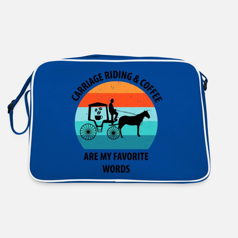Cocher Calèche Calèche Café Sac Retro