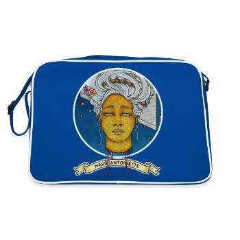 MARIE ANTOINETTE - Sac Retro - bleu/blanc - Dos