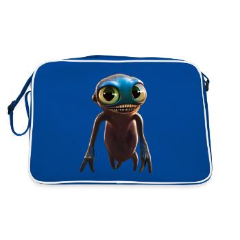 Créature Bonkel - Sac Retro - bleu/blanc - Dos