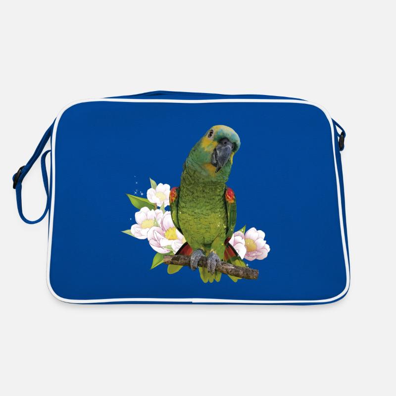 The blue-fronted amazon Retro Bag