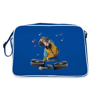 Ara bleuamarillo - Sac Retro - bleu/blanc - Dos