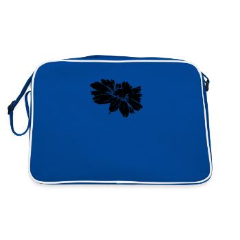 Fleur d’abeille Abeille Marguerites à la camomille - Sac Retro - bleu/blanc - Dos