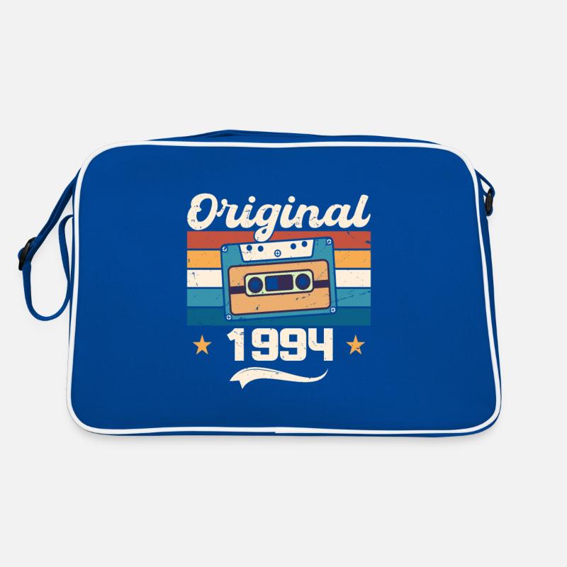 Geboren Geschenk Original 1994 Geschenkidee 1994 - Retro Tasche - Blau/Weiß