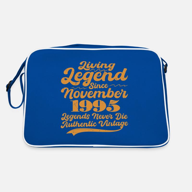 Once upon a time there was a legend. November 1995 Birth Retro Bag