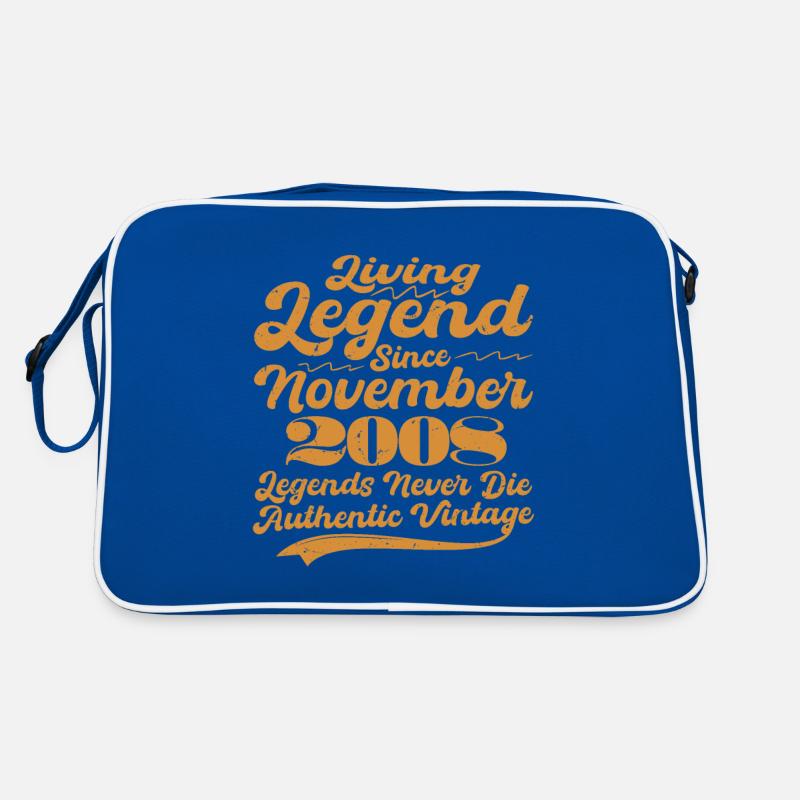 Once upon a time there was a legend. November 2008 Birth Retro Bag