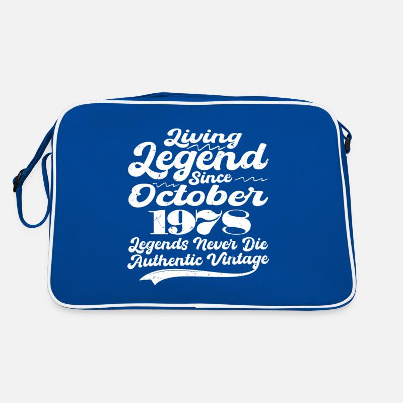 Es war einmal eine Legende. oktober 1978 Geburts Retro Tasche