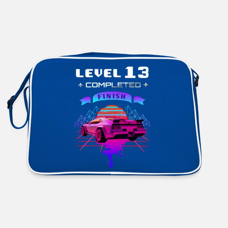 Level 13 completed 13th Birthday Retro Wave Retro Bag