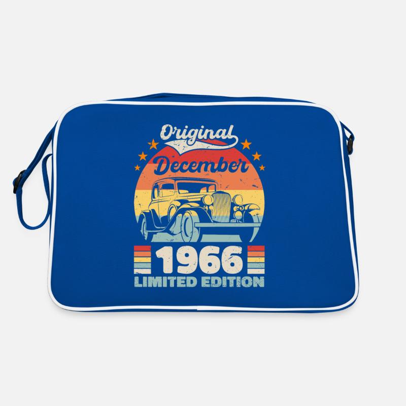 Décembre 1966 Cadeau d’anniversaire Décembre 1966 Sac Retro