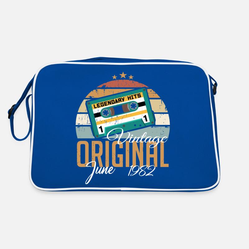 Original juin 1982 né millésime 1982 Rétro Sac Retro