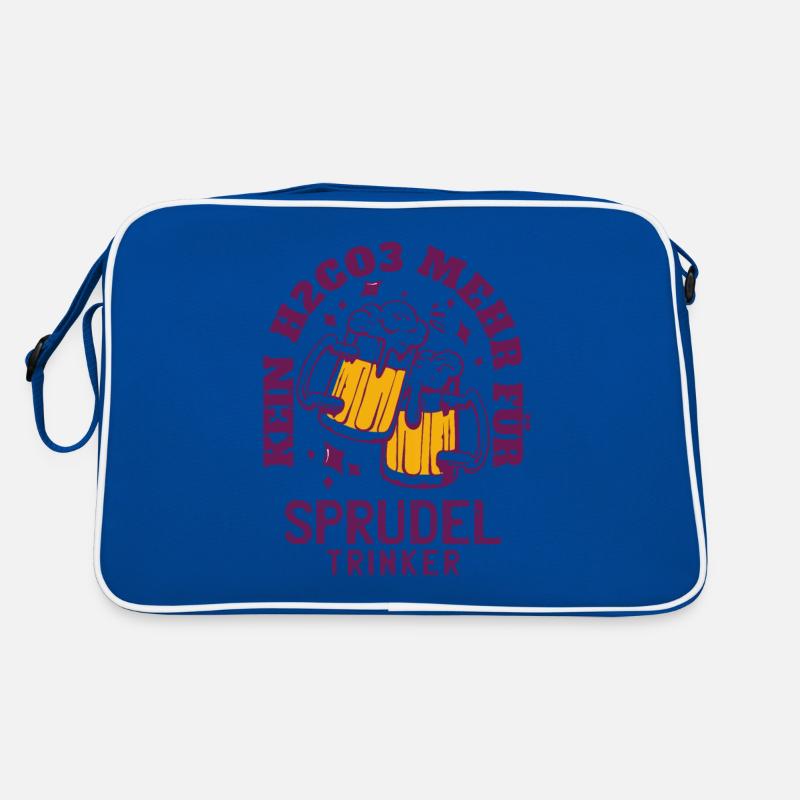 No more H2CO3 for bubble drinkers beer saying Retro Bag