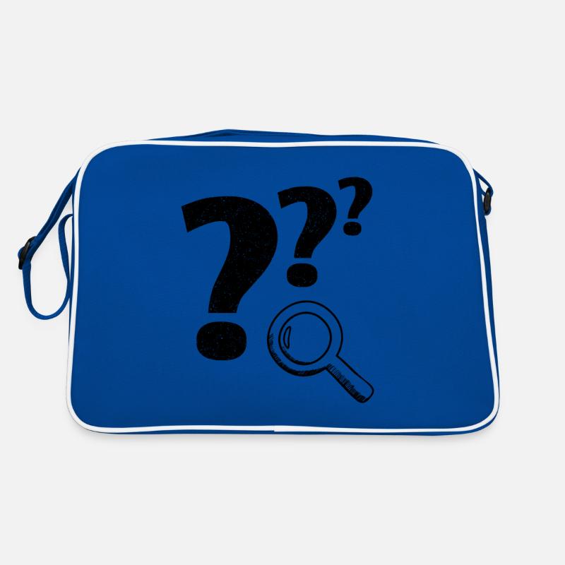 Loupe point d’interrogation Sac Retro