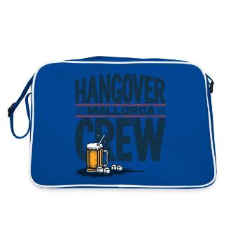 Hangover Crew Mallorca Chemise de fête pour fêtards - Sac Retro - bleu/blanc - Dos