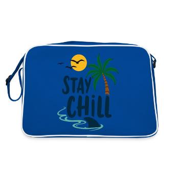 Séjour Chill Détente tropicale Vacances d’été - Sac Retro - bleu/blanc - Dos