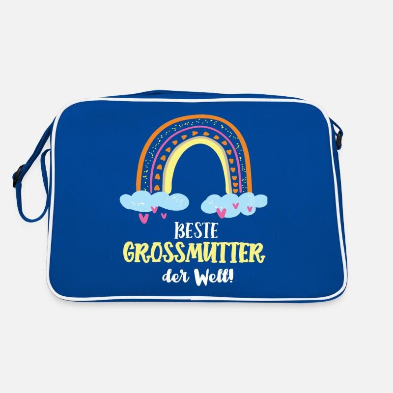 Großmutter Oma Gross-Mama Omi Beste Grossmutter Retro Tasche